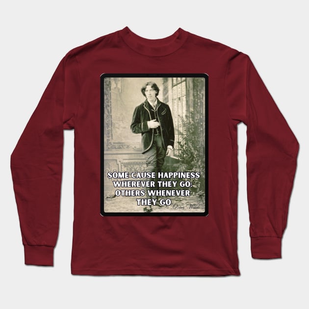 Some Cause Happiness wherever they go some when ever they go Poster t-shirt mug Long Sleeve T-Shirt by SailorsDelight